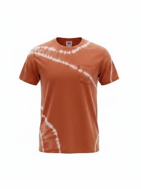 Levi's Men's Rust Tie-Dye Pocket T-Shirt